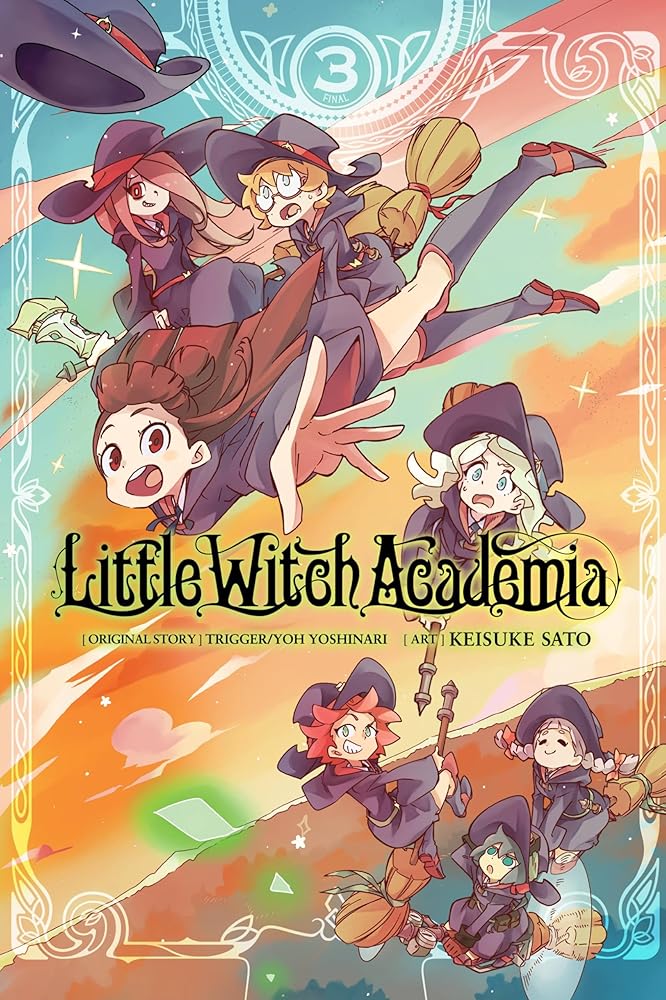 Little Witch Academia, Vol. 3 (manga): Volume 3 cover image