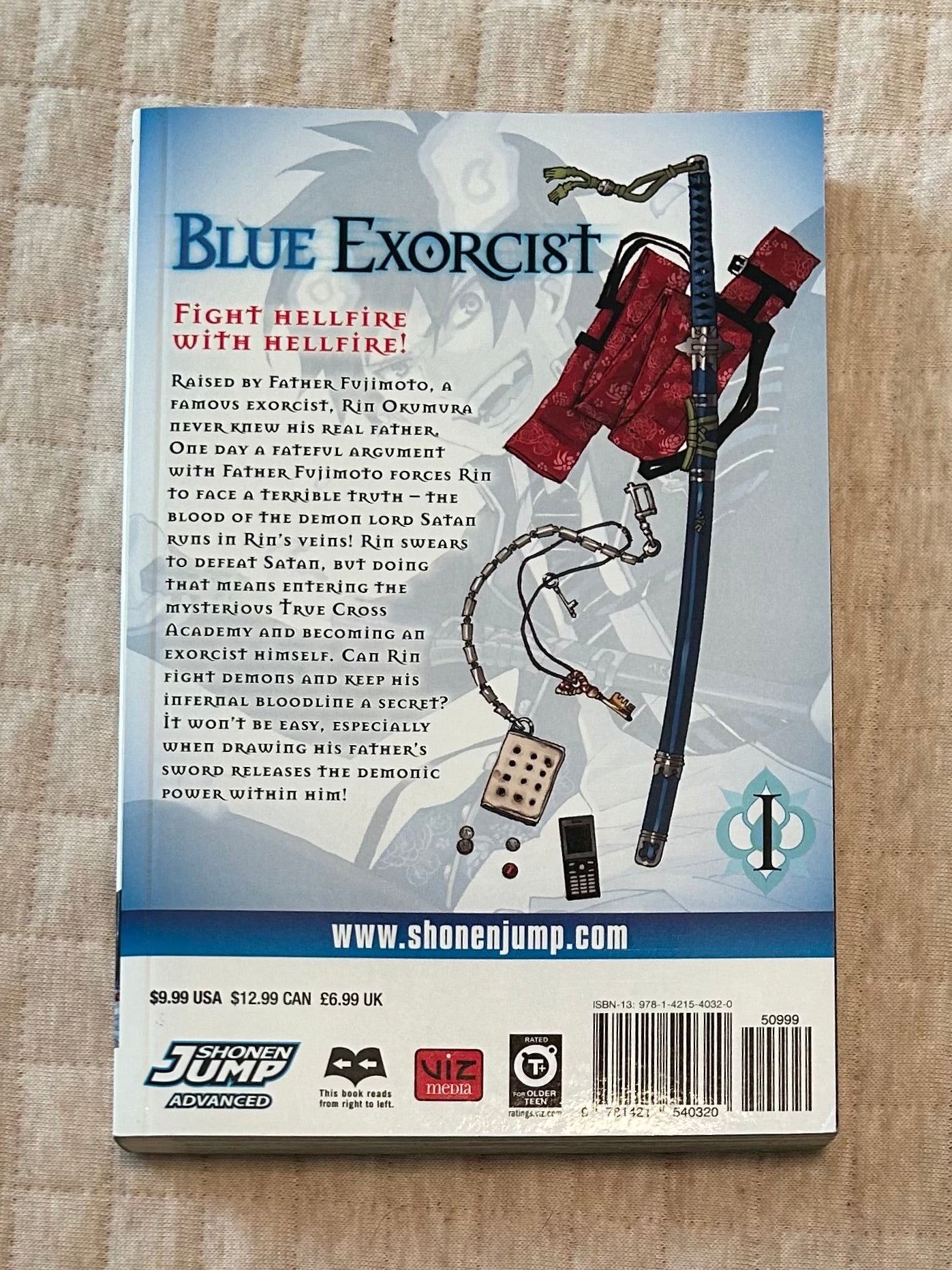 Blue Exorcist, Vol. 1